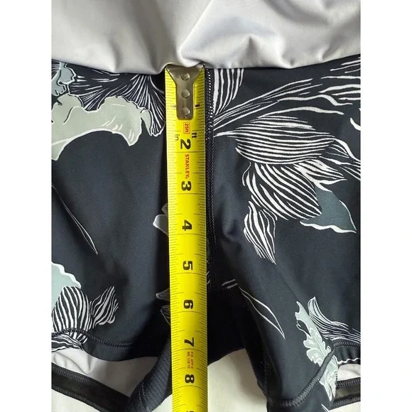 Athleta Skort Women Medium Blue Floral‎ Pockets Activewear Tennis Golf Stretch - Picture 11 of 16